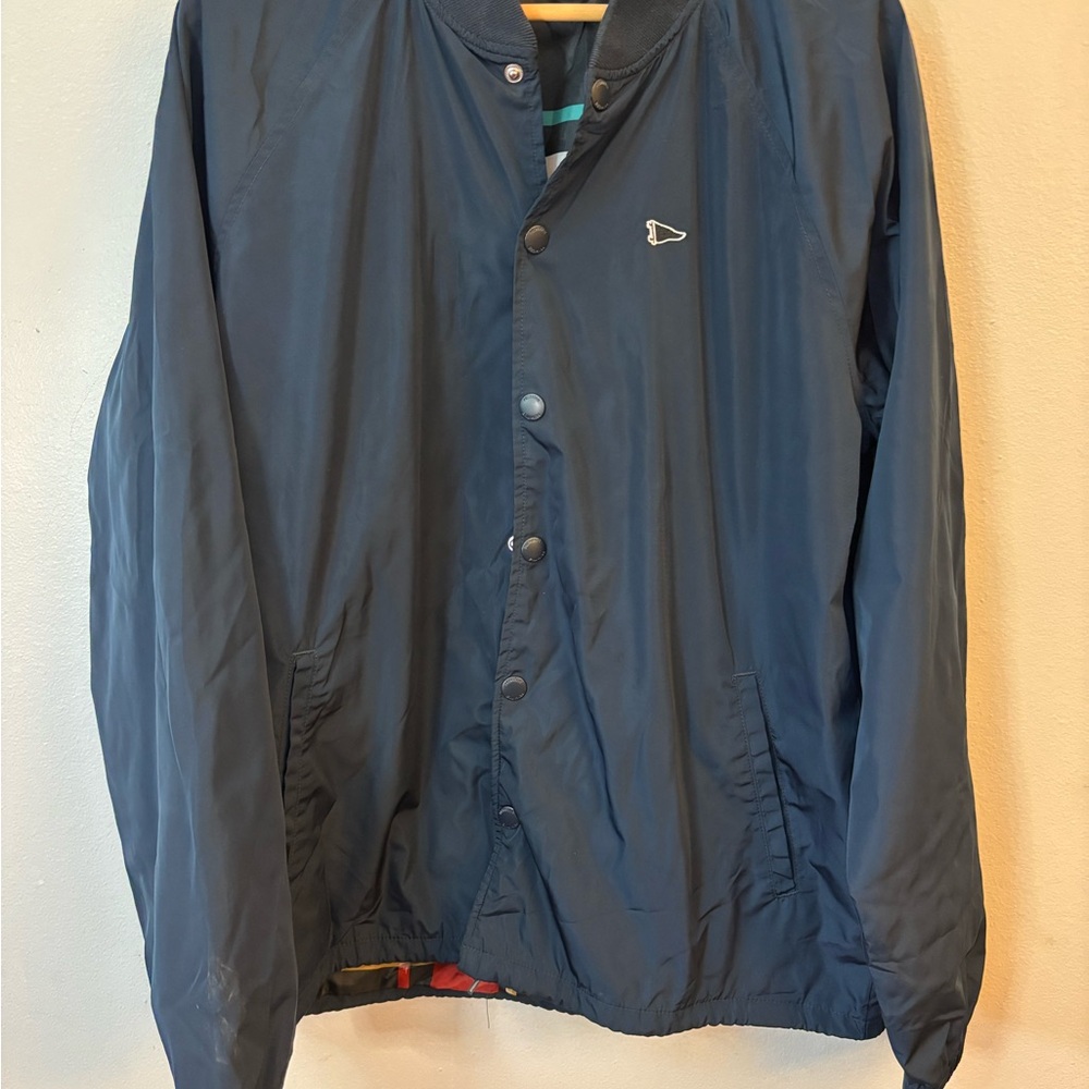 Primitive Blue Bomber Skater Varsity Jacket